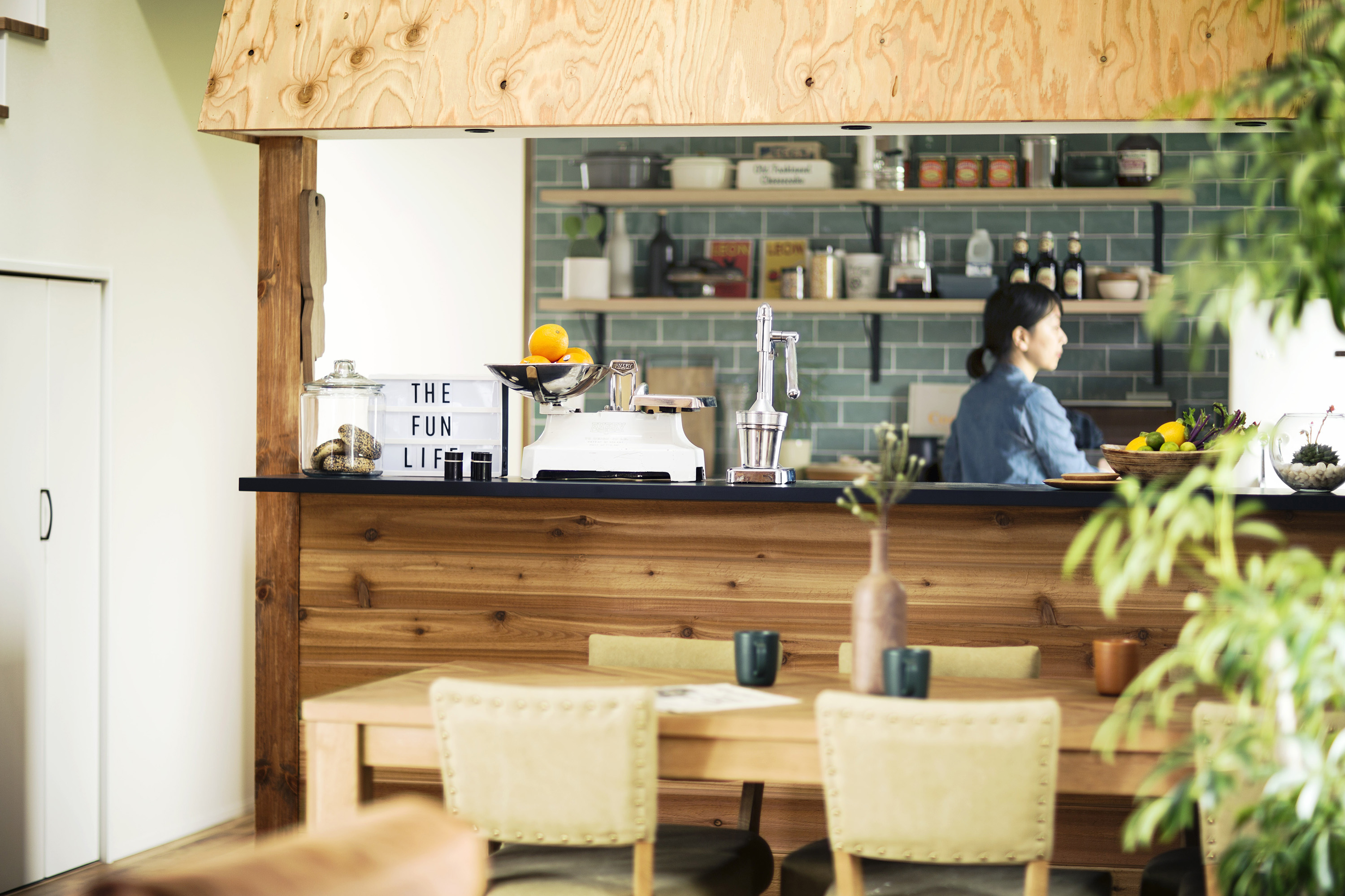 キッチンのディテール